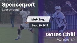 Matchup: Spencerport High Sch vs. Gates Chili  2019