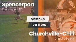 Matchup: Spencerport High Sch vs. Churchville-Chili  2019