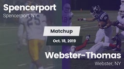Matchup: Spencerport High Sch vs. Webster-Thomas  2019