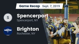 Recap: Spencerport  vs. Brighton  2019