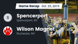 Recap: Spencerport  vs. Wilson Magnet  2019