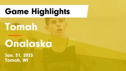 Tomah  vs Onalaska  Game Highlights - Jan. 31, 2023