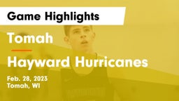 Tomah  vs Hayward Hurricanes  Game Highlights - Feb. 28, 2023