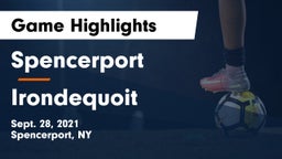 Spencerport  vs  Irondequoit  Game Highlights - Sept. 28, 2021