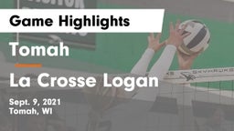 Tomah  vs La Crosse Logan Game Highlights - Sept. 9, 2021