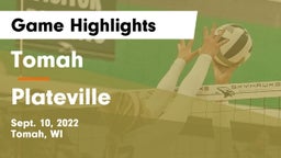 Tomah  vs Plateville Game Highlights - Sept. 10, 2022