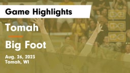 Tomah  vs Big Foot Game Highlights - Aug. 26, 2023