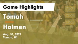 Tomah  vs Holmen  Game Highlights - Aug. 31, 2023