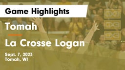 Tomah  vs La Crosse Logan Game Highlights - Sept. 7, 2023