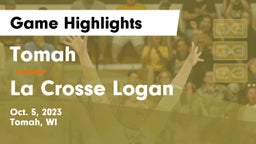 Tomah  vs La Crosse Logan Game Highlights - Oct. 5, 2023