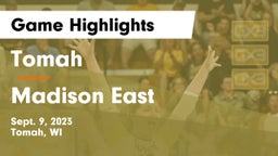 Tomah  vs Madison East Game Highlights - Sept. 9, 2023