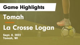 Tomah  vs La Crosse Logan Game Highlights - Sept. 8, 2022