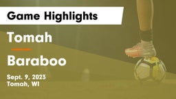Tomah  vs Baraboo Game Highlights - Sept. 9, 2023