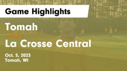 Tomah  vs La Crosse Central  Game Highlights - Oct. 5, 2023