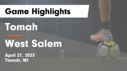 Tomah  vs West Salem  Game Highlights - April 27, 2023