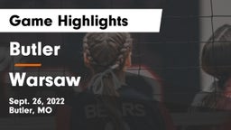 Butler  vs Warsaw  Game Highlights - Sept. 26, 2022