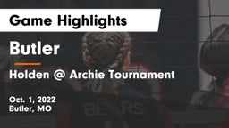 Butler  vs Holden @ Archie Tournament Game Highlights - Oct. 1, 2022