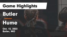 Butler  vs Hume  Game Highlights - Oct. 13, 2022