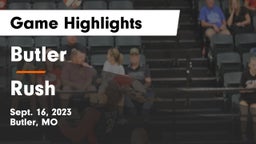 Butler  vs Rush Game Highlights - Sept. 16, 2023
