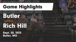 Butler  vs Rich Hill  Game Highlights - Sept. 30, 2023