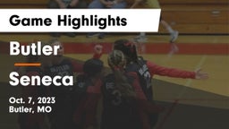 Butler  vs Seneca  Game Highlights - Oct. 7, 2023