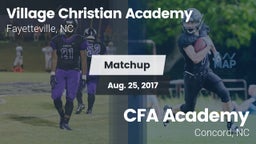 Matchup: Village Christian Ac vs. CFA Academy 2017