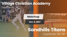 Matchup: Village Christian Ac vs. Sandhills Titans 2017