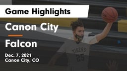 Canon City  vs Falcon Game Highlights - Dec. 7, 2021