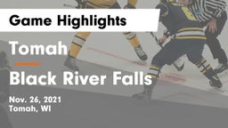 Tomah  vs Black River Falls  Game Highlights - Nov. 26, 2021