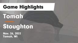 Tomah  vs Stoughton  Game Highlights - Nov. 26, 2022