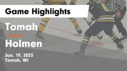 Tomah  vs Holmen  Game Highlights - Jan. 19, 2023