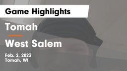 Tomah  vs West Salem  Game Highlights - Feb. 2, 2023