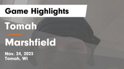 Tomah  vs Marshfield  Game Highlights - Nov. 24, 2023