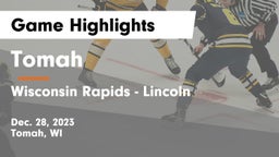 Tomah  vs Wisconsin Rapids - Lincoln  Game Highlights - Dec. 28, 2023