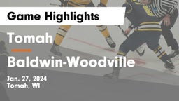 Tomah  vs Baldwin-Woodville  Game Highlights - Jan. 27, 2024