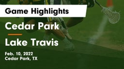 Cedar Park  vs Lake Travis  Game Highlights - Feb. 10, 2022