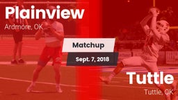 Matchup: Plainview High vs. Tuttle  2018