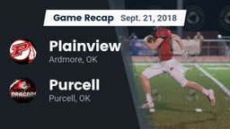 Recap: Plainview  vs. Purcell  2018