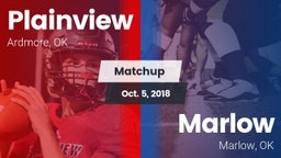 Matchup: Plainview High vs. Marlow  2018