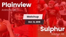 Matchup: Plainview High vs. Sulphur  2018
