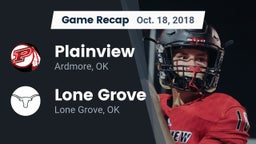 Recap: Plainview  vs. Lone Grove  2018