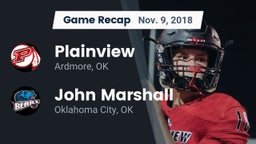 Recap: Plainview  vs. John Marshall  2018