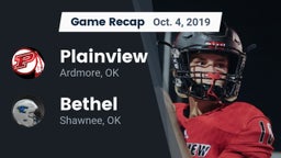 Recap: Plainview  vs. Bethel  2019