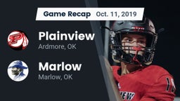 Recap: Plainview  vs. Marlow  2019