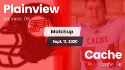 Matchup: Plainview High vs. Cache  2020