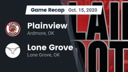 Recap: Plainview  vs. Lone Grove  2020