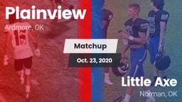 Matchup: Plainview High vs. Little Axe  2020