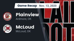 Recap: Plainview  vs. McLoud  2020