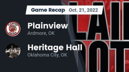 Recap: Plainview  vs. Heritage Hall  2022