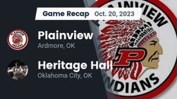 Recap: Plainview  vs. Heritage Hall  2023